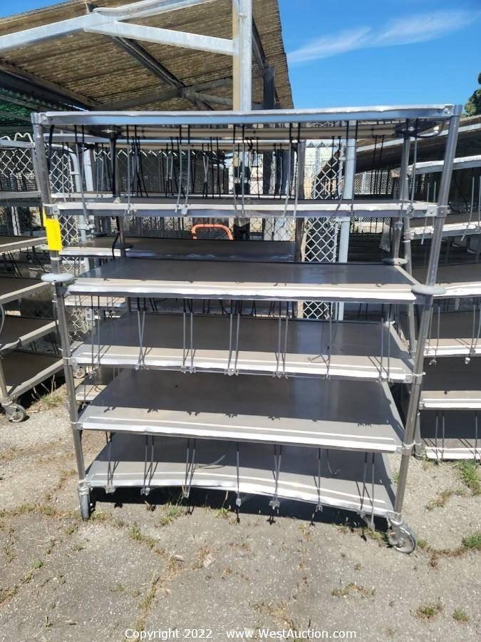 Shipping Containers and Stainless Rolling Shelves for Sale in San Francisco, California 