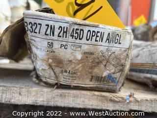 (21) B-line B327 45 Degree Brackets