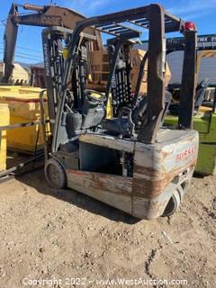 Nissan E 3600 Lb Capacity Electric Forklift