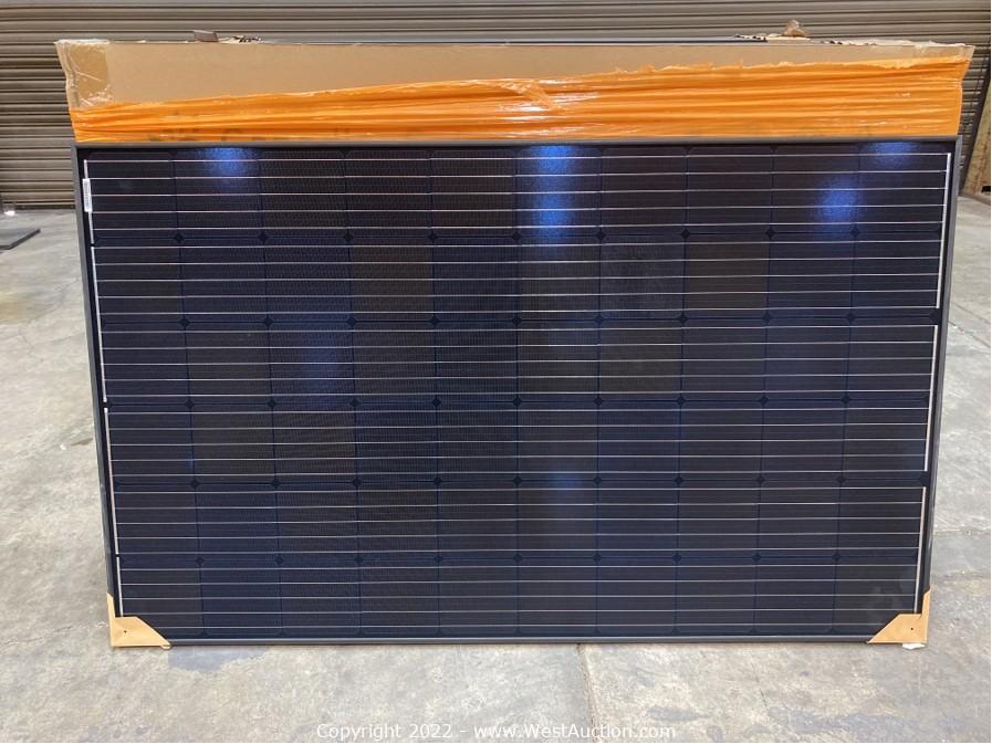 Online Auction of Surplus Solar Panels from Solar Installer