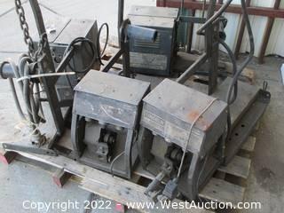 (3) Welders and (5) Lincoln LN-7 Wire Feeders