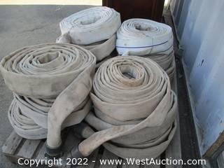 Pallet of (12) Fire Hoses