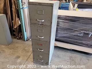 4-Drawers Metal Cabinet 