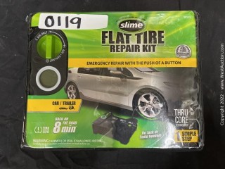 Slime Flat Tire Repair Kit 