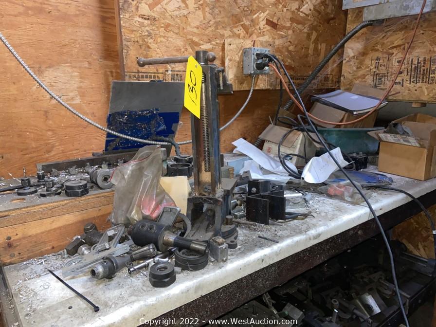 West Auctions Auction Online Machine Shop Auction near Sacramento