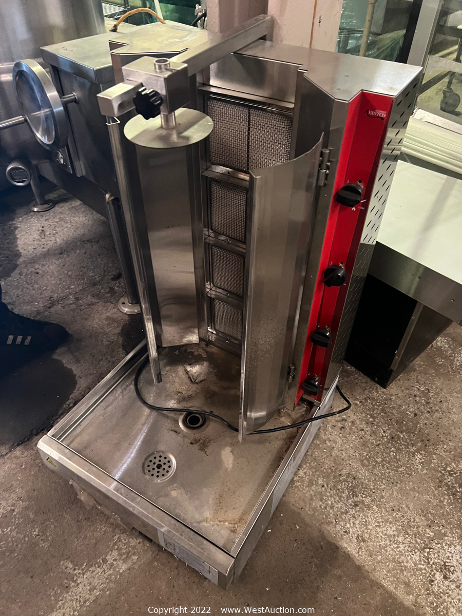 West Auctions - Auction: Online Auction Of Commercial Kitchen Equipment ...