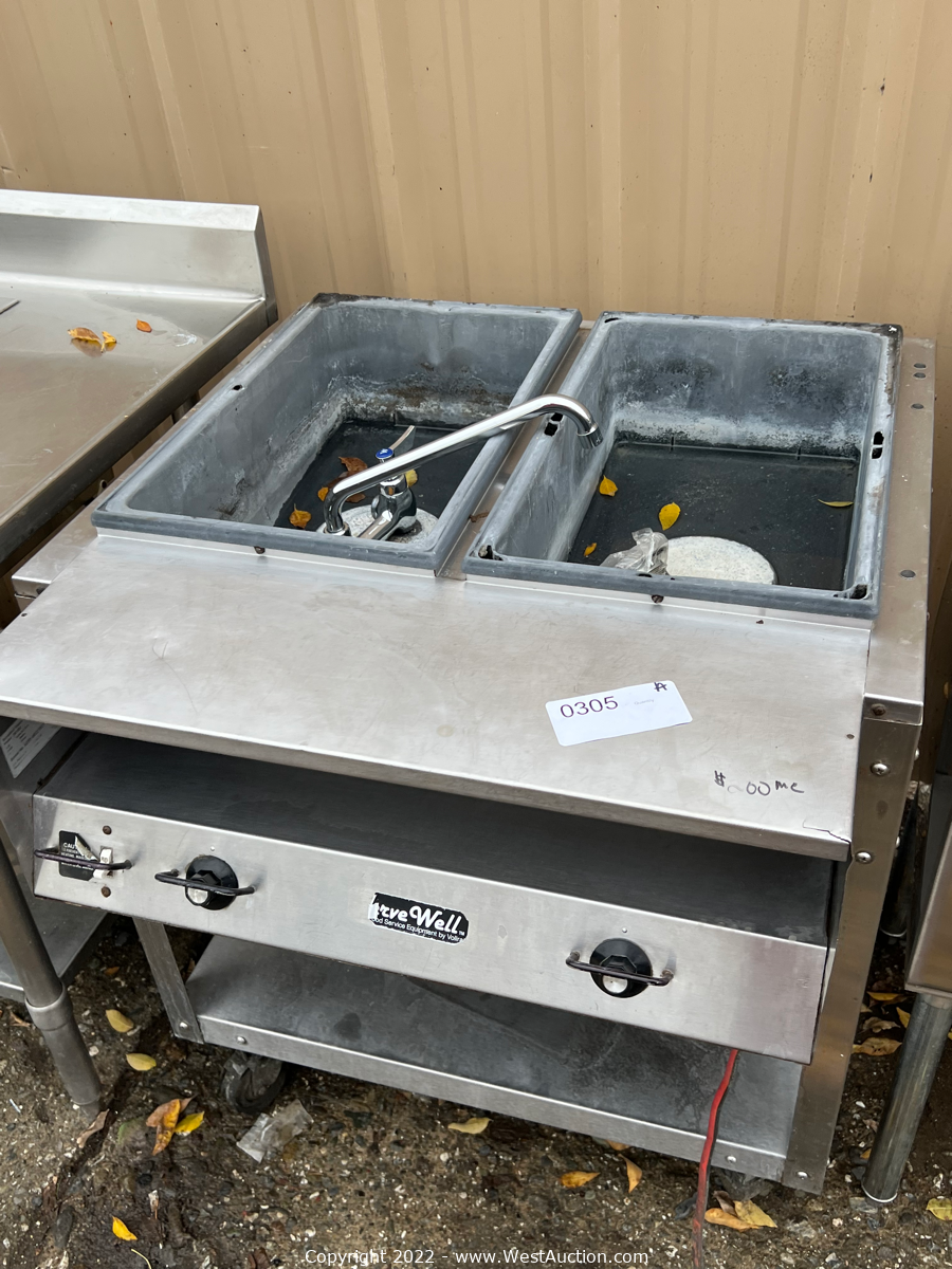 West Auctions Auction Online Auction of Commercial Kitchen Equipment