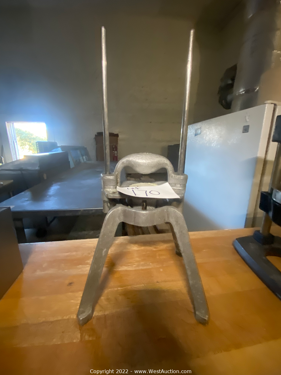 West Auctions Auction Online Auction of 1926 Ford Model T, Restaurant Equipment, Gardening