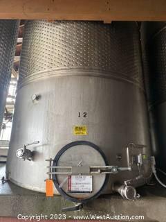 (2,710) Gallons of KHW RAAS California Red Blend Wine (Tank 12) 