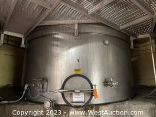 (3,681) Gallons of 2018 KHW Chardonnay White Wine (Tank 6)