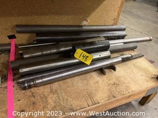 (13) Assorted Steel Rods For Milling