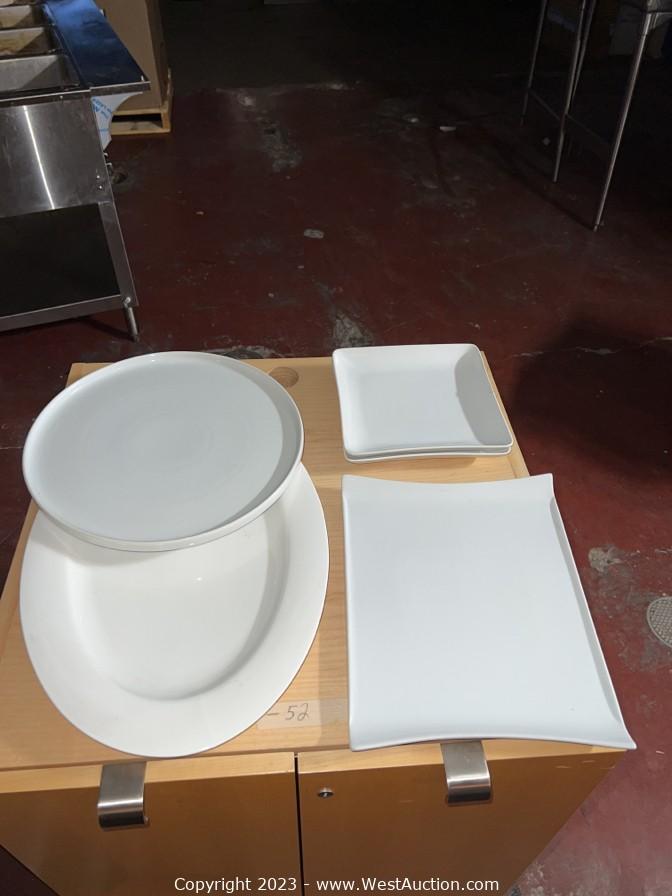 Online Auction of Restaurant Glass and Dishware