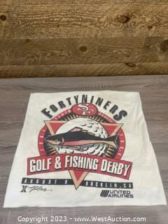 T-Shirt from 10th Annual San Francisco 49ers Golf and Fishing Derby