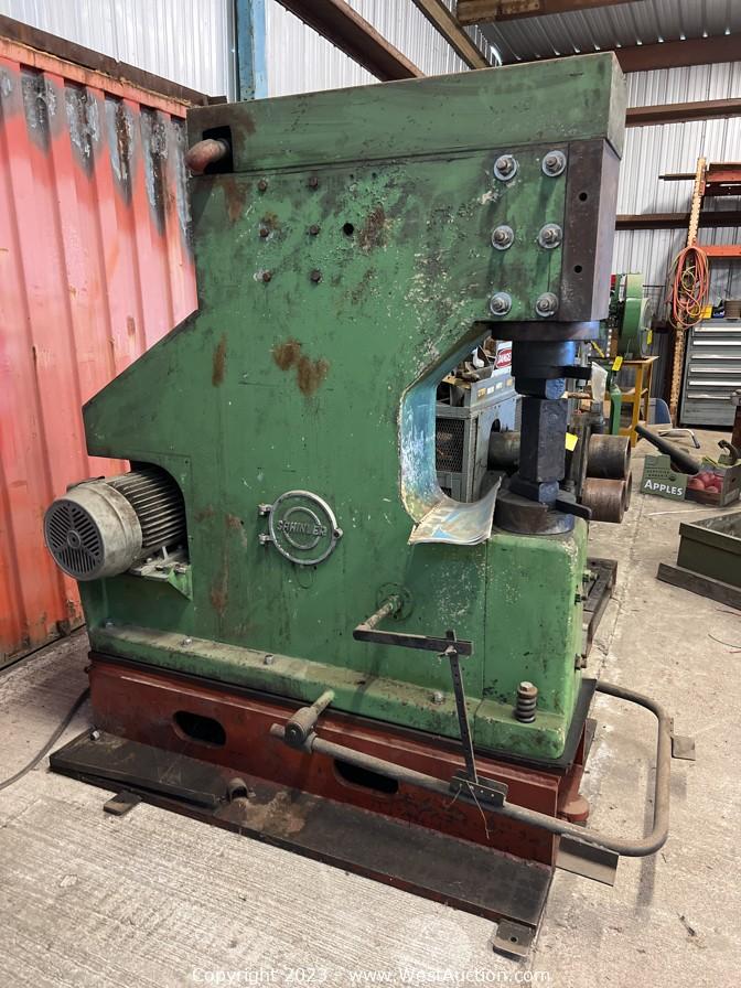 West Auctions Auction Complete Liquidation of Machine Shop in