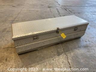 5’ Aluminum Truck Bed Tool Box