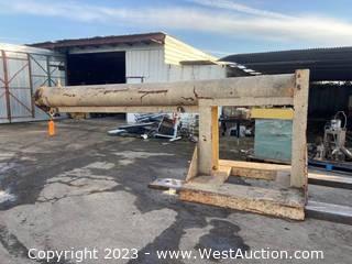 Forklift Rigging Jib Attachment 