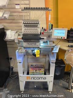 Ricoma MT-1501 Commercial Embroidery Machine 