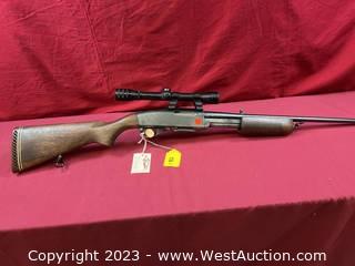 Remington Model 760 Woodmaster Pump-Action Rifle in 30-06 W/ Scope