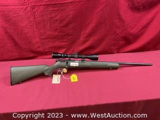 “New” Savage Mark II Bolt-Action Rifle W/ 3x9 Scope in 22LR