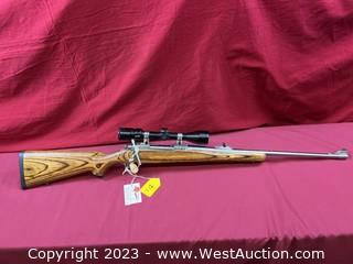 Ruger M-77 SS Mark II Bolt Action W/ Scope and sights in 30-06