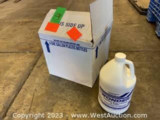 (4) Gallons of Wonder Stainless Steel Cleaner and Polish