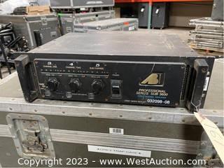 AB Professional Series Sub 3600 3-Channel Amplifier