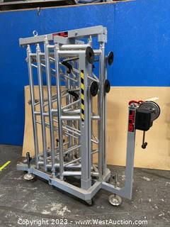 Guil TMD-545 Rigging Tower for Line Array Systems with 2 Ton Chain Hoist 