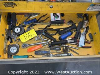 Contents of Toolbox: Assorted Hand Tools