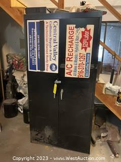 Metal Storage Cabinet (Contents NOT Included)