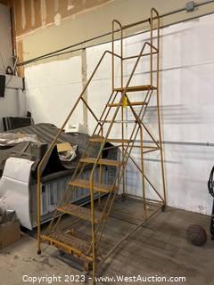 Cotterman 8’ Rolling Safety Ladder 