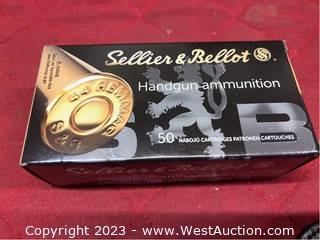 Sellier & Bellot .44 Magnum Jacketed Hollow Point Ammo 2-Boxes 