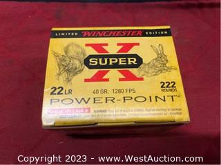 Winchester Super X 22LR Ammo 1-Brick 