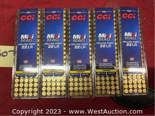 CCI Mini-Mags 22LR Ammo 5-Boxes (500 Rounds)