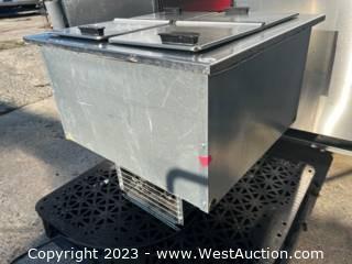 Commercial Ice Cream Dipping Freezer 