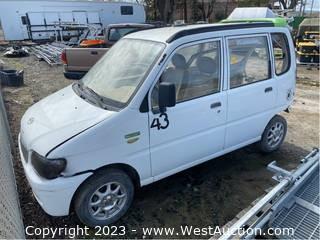 2009 Miles Electric ZX40S Electric Vehicle (No Battery)