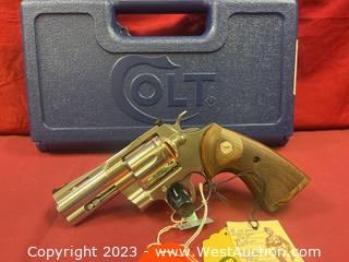 (New) Colt Python Double Action Revolver in .357 Magnum (Bright Stainless Steel)