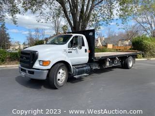 2010 Ford F-650 XLT Stake/Flatbed Truck