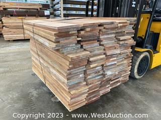 Approximately (200) 1x8 Redwood Boards - 4’