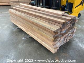 (110) 2x4 Boards And (1) 4x6 - 8’ (All Redwood) 
