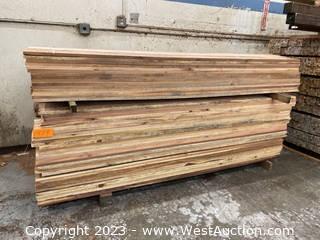 Approximately (200) 1x8 Redwood Boards - 8’