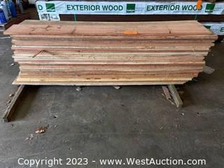 (90) 1x8 Redwood Boards - 6’ 