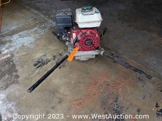 Ground Hog Mechanical Two-Man Earth Drill with Honda GX160 and Auger