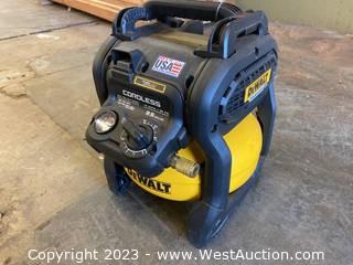 DeWalt Cordless 2.5 Gallon Compressor 