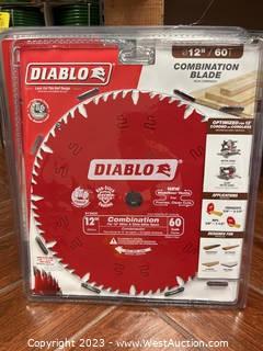 Diablo 12” Combination Blade For Miter Saws (New)