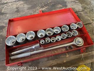 Pittsburgh 3/4” Drive Socket Set