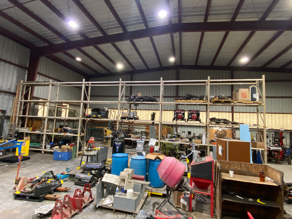 West Auctions Auction Complete Liquidation of Diesel Truck Service