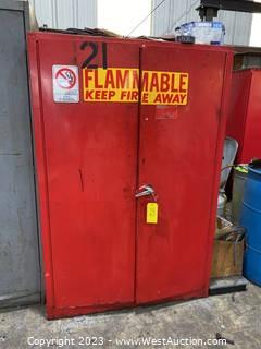 Eagle 60 Gallon Flammable Storage Cabinet (No Contents)