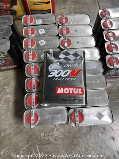 (16) Motul 300v 0w-20 Motor Oil