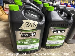 (10) OEM Coolant Concentrate Green 
