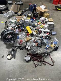 Lot of Parts; Starters, Fuel Pumps, and More